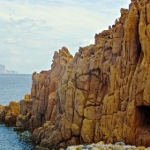 jagged rocks jutting out to sea